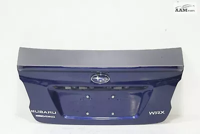 2015-2020 Subaru Wrx Rear Tailgate Trunk Deck Lid Panel Lapis Blue Pearl Oem • $599.99