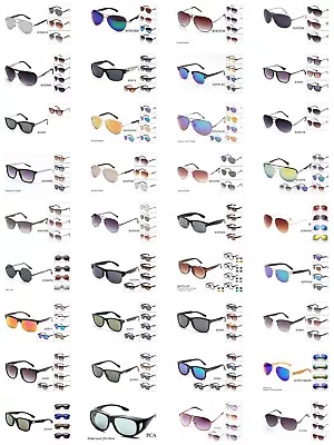 Wholesale Metal & Plastic Classic Fashion Bulk Sunglasses 12-120 Pairs For Men • $29.99