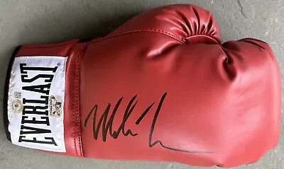 Mike Tyson Signed Boxing Glove (beckett & Fiterman) • $100