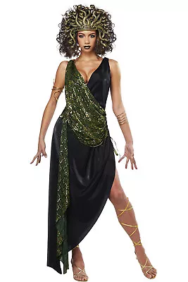 California Costume SEDUSA Medusa Adult Women Greek Halloween Outfit 01431 • $16.18