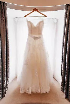 £180 • Buy Beautiful Maggie Sottero Wedding Dress Size 6/8 💜