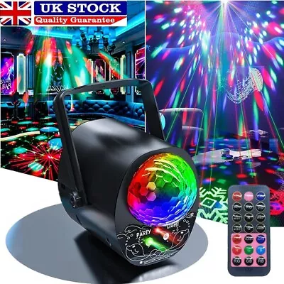 LED EFFECT LIGHT Laser Projector Stage Light RGB Party KTV Club DJ Disco Lights • £17.51