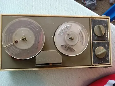 Vintage Mayfair Reel To Reel Tape Recorder  • $10