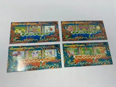 Pokemon Southern Islands Complete Set Of 4 Japanese 1998 Sealed • $159.99