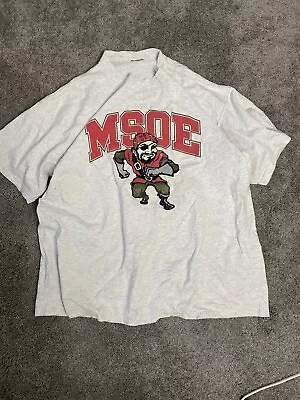 Vintage Msoe Mascot Tshirt Mens Xl • $21