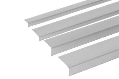 £3.49 • Buy Unequal  Plastic Light Grey  Pvc Corner 90 Degree Angle Trim 1 Meter ,  39.37 