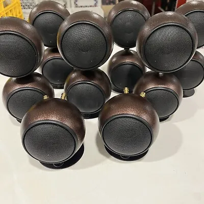 ORB Audio Speakers Set Of 14 Brown Hammered Copper And Subwoofer • $999
