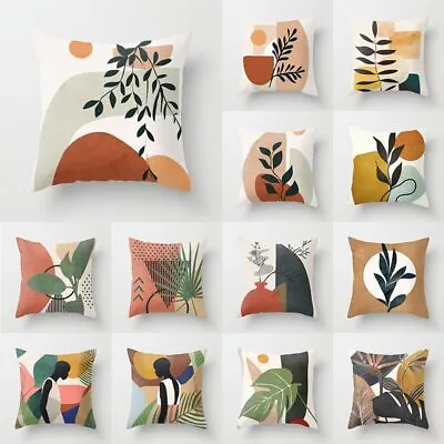 $7.69 • Buy Modern Abstract Geometric Painting Pillowcase Cushion Cover Home Sofa Chair