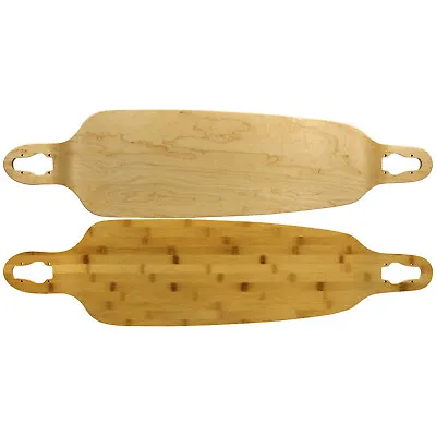 Drop Down / Through Longboard Deck - Bamboo Maple Hybrid - 9.75  X 39.75  • $58.95