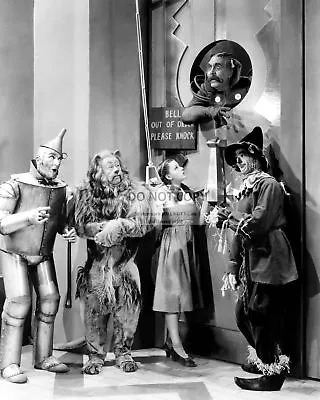  The Wizard Of Oz  Cast Judy Garland Ray Bolger - 8x10 Publicity Photo (cc652) • $8.87