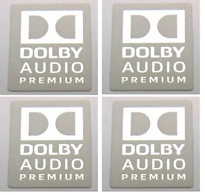 Dolby Digital Atmos Premium STICKER Sound Bar Vision The Theater QTY 1 • £2.99