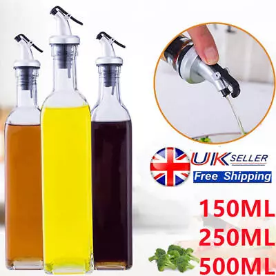 150ml-500ML Olive Oil Control Dispenser Vinegar Pourer Bottle Kitchen Cooking UK • £5.73