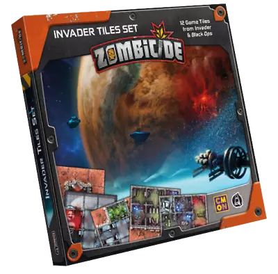 $39.95 • Buy Invader Tiles Set Zombicide (12 Game Tiles From Invader & Black Ops) NEW+SEALED
