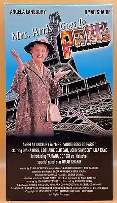 Mrs. Arris Goes To Paris VHS 1992 Angela Lansbury **Buy 2 Get 1 Free** • $4.99