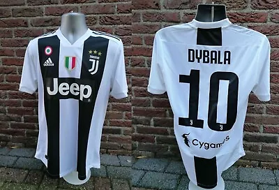 Match Issue Juventus 2019 Supercoppa Jeddah Home Shirt Dybala 10 • $359.94