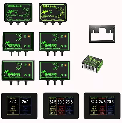 MICROCLIMATE Thermostat FULL RANGE Pulse Dimmer HT EVO Ministat Reptile • £46.99