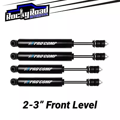 Pro Comp Pro-X Shocks (Set Of 4) For 2014-2024 Ram 2500 4WD W/ 2-3” Front Level • $179