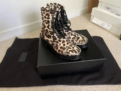 $150 • Buy Brand New ALEXANDER WANG Lyndon Haircalf Ankle Boots Size 36.5