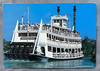 TOKYO DISNEYLAND Postcard MARK TWAIN RIVERBOAT On The RIVERS OF AMERICA • $9.99