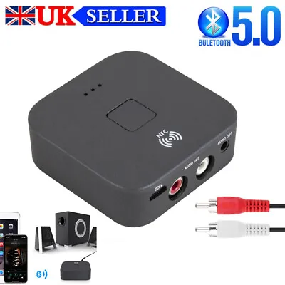 £7.92 • Buy NFC Wireless Bluetooth 5.0 Audio Transmitter Receiver HiFi Music Adapter AUX RCA
