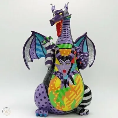 Disney Showcase Romero Britto Maleficent Dragon Figurine 4057163 NRFB • $278.95