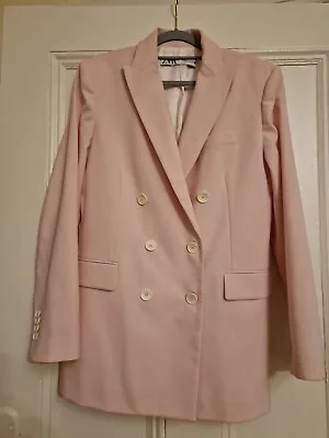 Gorgeous Pale Pink Blazer From Zara Size M (12) • $14.92