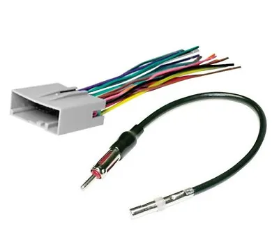 Wire Harness Plug Antenna Adapter Car Installation Aftermarket Radio Stereo Set  • $11.99