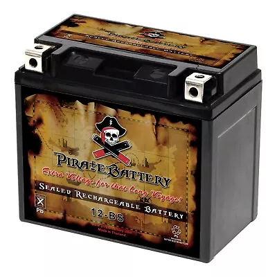 YTX12-BS High Performance - Maintenance Free - Sealed AGM Motorcycle Battery • $39.90