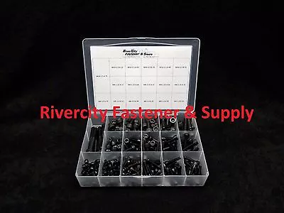 Metric Socket Head Cap Screw Assortment - Kit 210pcs 12.9 Plain Finish M6 M8 M10 • $95.88