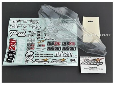 $12.99 • Buy 1st Edition RC Team Durango TD402009 DEX210 Body Set + Decals Old Stock Original