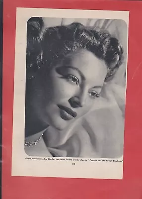 £2.19 • Buy Ava Gardner - B/W Photo - Picturegoer 1952 - FF25  - 7x10 Inch