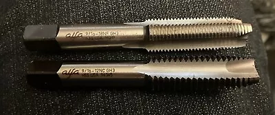 9/16-12nc And 9/16-18 Nf Gh3 Hss 3 Flute Spiral Tap(s). Alfa Usa New • $9.99