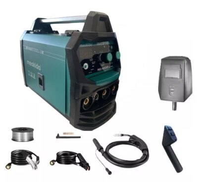 Saldatrice Inverter 500A 2 Funzioni MIG/MMA - Saldatura A Filo Continuo Senza Gas E Ad Elettrodo, Alimentazione 220-240V