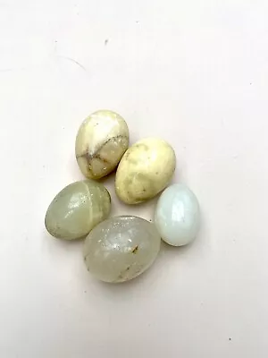 Alabaster Stone Marble Vintage Eggs • £6