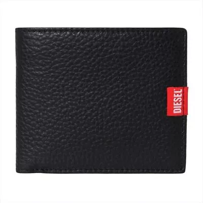 Diesel Bifold Wallet X09358 Pr013 T8013 Black • $297.47