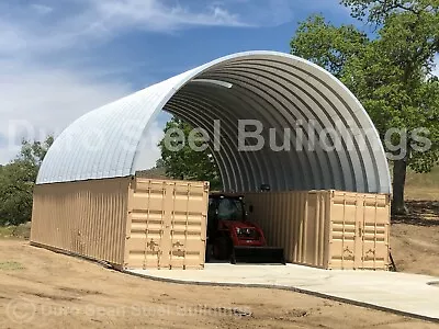 DuroSPAN Steel 32x40x13 Metal Building Container Conex Open Ends SAVE DiRECT • $10988