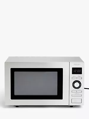 John Lewis JLSMWO09 25L 900W Microwave - Silver • £74.95