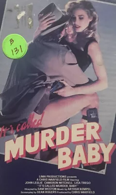 It’s Called Murder Baby John Leslie Lisa Trego (Betamax 1982)  NOT VHS *RARE* • $12.74