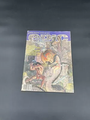 Epic Illustrated Magazine - Winter 1980 VG/FN  MR • $10