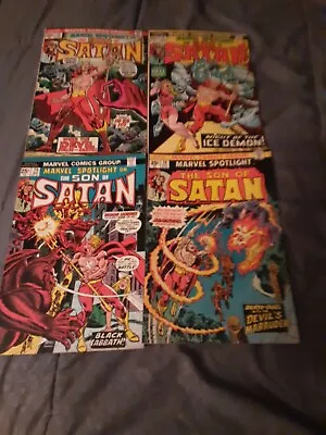 The Son Of Satan No 1314151617 Published By Marvel 1973 • $15.95