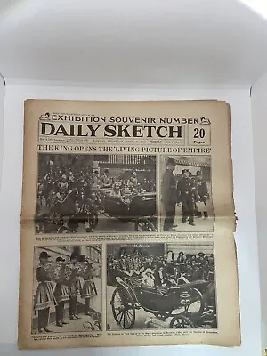 Vintage Newspaper Daily Sketch April 24th 1924 • £10.54