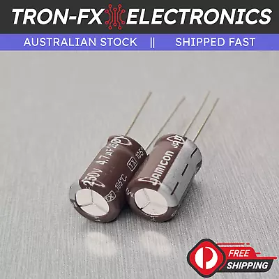 2PCS 4.7uF 250V Low ESR PCB Electrolytic Capacitor TX High Ripple Series • $7.55