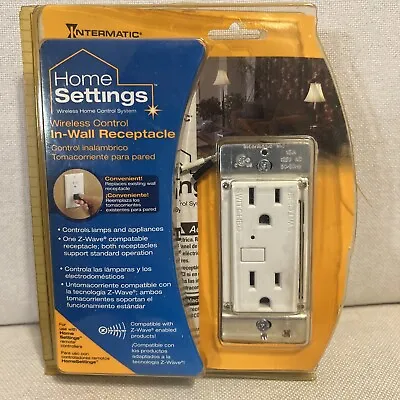 Intermatic Home Settings In-Wall Receptacle HA01C • $9.99