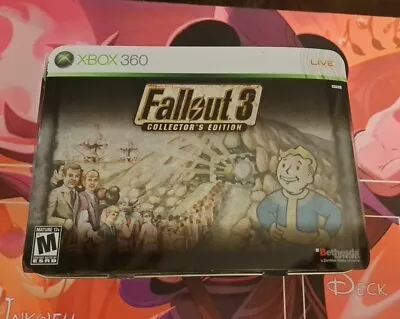 Fallout 3 Collector's Edition Xbox 360 Great Cond CIB W/ DVD And Bobble Head • $23.50