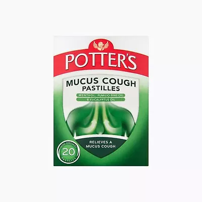 £6.54 • Buy Potters Mucus Cough Pastilles 20 Pack