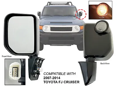 For Rear View Mirror 2007-2014 TOYOTA FJ CRUISER With Signal Light Driver Side • $70.13