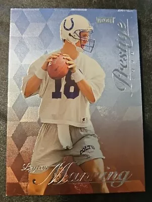 Peyton Manning Colts 1998 Playoff Prestige Hobby RC Card #165 FREE SHIPPING  • $11.99