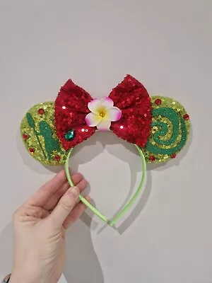 Disney Moana Ears Headband - Minnie Mickey Mouse - Bow - Flower - Disney Park • £10.29