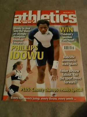 £0.99 • Buy Athletics Weekly Issue May 19th 2004 Philips Idowu