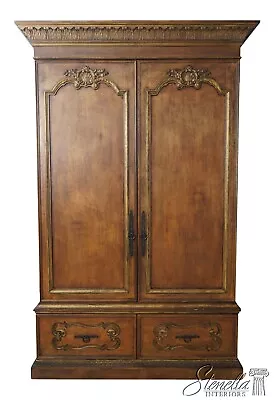 62913EC: HABERSHAM Biltmore Estates French Monumental Armoire • $3895